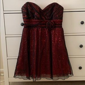 ModCloth strapless party dress